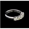 Image 2 : 1.00ctw Diamond Ring - 14KT White Gold