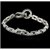 Image 4 : 14KT White Gold 1.21ctw Diamond Bracelet