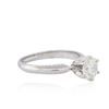 Image 2 : 14KT White Gold 1.00ct Brilliant Cut Diamond Solitaire Ring