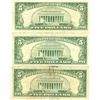 Image 2 : 1963 $5 Red Seal Bill Lot of 3