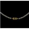 Image 3 : Pearl Necklace - 14KT Yellow Gold