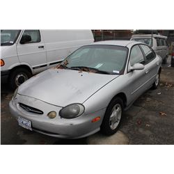 1999 FORD TAURUS SE, 4DOOR SEDAN, GREY, VIN # 1FAFP53U0XG189967