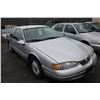 Image 2 : 1997 MERCURY COUGAR XR7, 2 DOOR SEDAN, GREY, VIN # 1MELM62WXVH609352