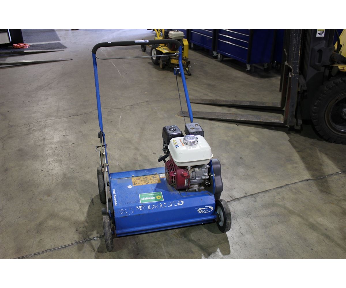 Gas Rake BLUEBIRD PR22 GAS POWER RAKE - Able Auctions
