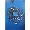 Image 2 : METAL STARBURST DECORATIVE WALL MIRROR