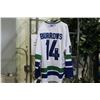 Image 2 : VANCOUVER CANUCKS #14 ALEXANDER BURROWS SIGNED SPORTS JERSEY