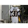 Image 2 : BUFFALO SABERS #30 RYAN MILLER SIGNED SPORTS JERSEY