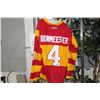 Image 2 : CALGARY FLAMES #4 JAY BOUWMEESTER SIGNED SPORTS JERSEY