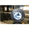 Image 2 : DANIEL SEDIN AND HENRIK SEDIN SIGNED CANUCKS LOGO HOCKEY PUCK