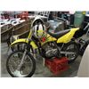 Image 1 : SUZUKI DR-Z 125 DIRT BIKE WITH HELMET