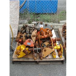 PALLET LOT OF VULCAN HOISTS