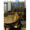 Image 2 : 11PC GIBBARD DINING ROOM SUITE; TABLE WITH 2 LEAFS, 6 CHAIRS AND BUFFET AND HUTCH