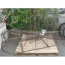 LARGE METAL BAKERS RACK - IN PARTS, NEEDS ASSEMBLY