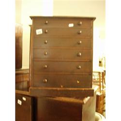 Two Victorian table-top specimen chests, each…