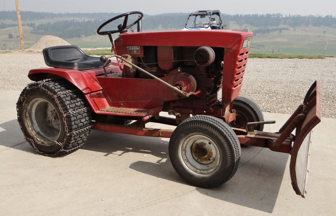 196870 Wheel Horse Charger 12 Model 17241 lawn tractor, 12 hp, hydro