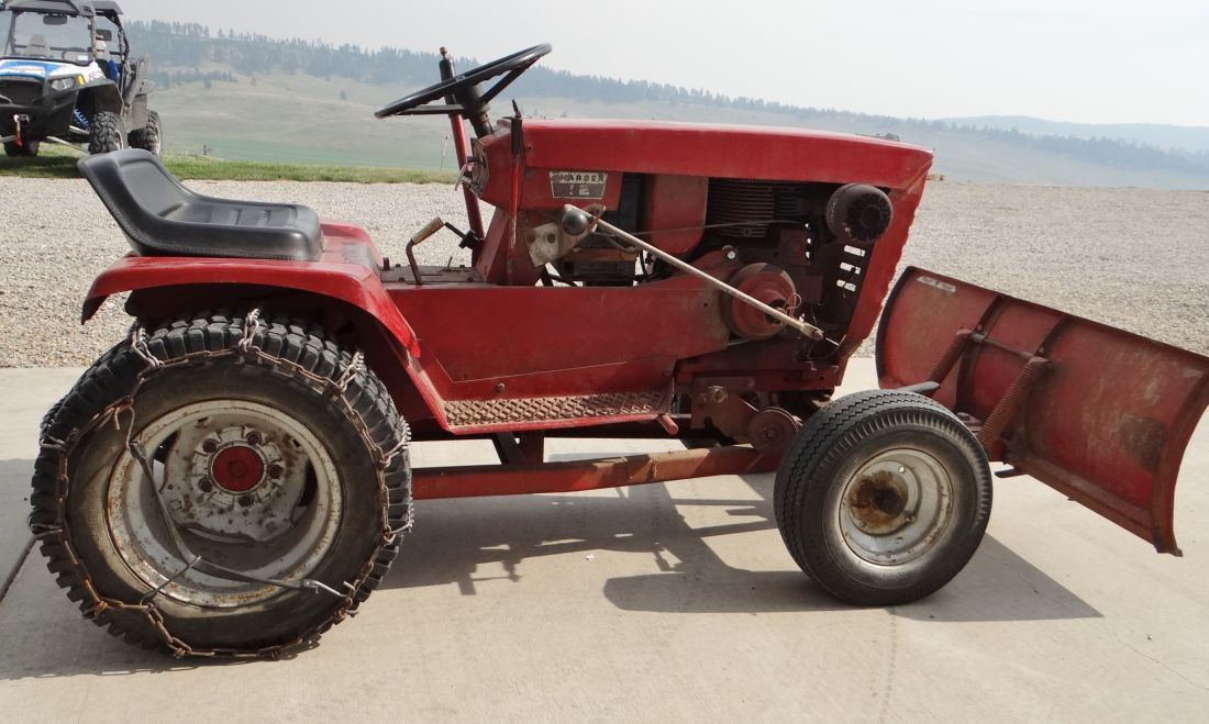 196870 Wheel Horse Charger 12 Model 17241 lawn tractor, 12 hp, hydro