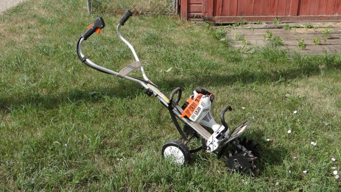 Stihl MM55 Yard Boss, garden cultivator, near new!
