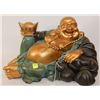 Image 1 : POLYRESIN HAPPY BUDDHA STATUE