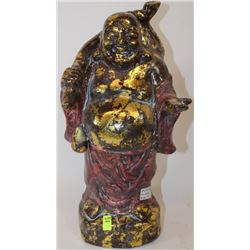 CERAMIC HAPPY BUDDHA STATUE