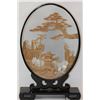 Image 1 : CHINESE CORK SCULPTURE SHADOW BOX