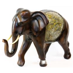 POLYRESIN ELEPHANT STATUE