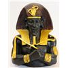 Image 1 : POLYRESIN  EGYPTIAN  STATUTE - OSIRIS,