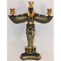 EGYPTIAN GODDESS CANDLE HOLDER