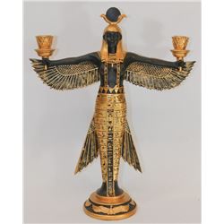 EGYPTIAN GODDESS CANDLE HOLDER