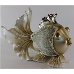 GOLD FISH FIGURINE