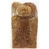 Image 1 : STONE CARVED SQUARE SHAPE  BUDDHA GARDEN STATUE