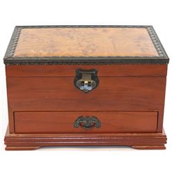 WOODEN JEWELRY BOX