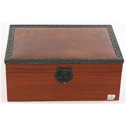 WOODEN JEWELRY BOX