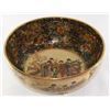 Image 1 : HAND PAINTED CHINESE SATSUMA BOWL,PORCELAIN