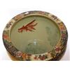 Image 2 : HAND PAINTED CHINESE SATSUMA 8" FISHBOWL, PORCELAIN