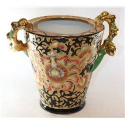 HAND PAINTED CLOISONNE VASE,PORCELAIN