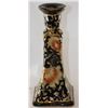 Image 1 : HAND PAINTED CLOISONNE PORCELAIN 8" CANDLE HOLDER