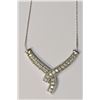 Image 1 : STERLING SILVER CUBIC NECKLACE