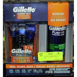 NEW GILLETTE FUSION 3-IN-1 PROGLIDE
