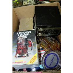 ASSORTED BOX OF ESTATE COLLECTABLES