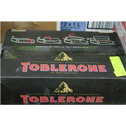CASE OF TOBLERONE SWISS DARK