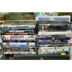 BOX OF 24 DVD MOVIES