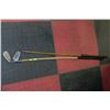 Image 1 : TWO VINTAGE WOOD GOLF CLUBS