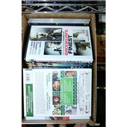 BOX OF DVD MOVIES