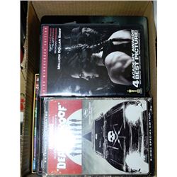 BOX OF DVD MOVIES