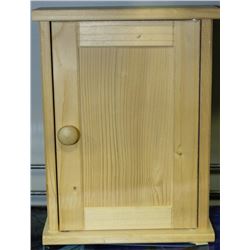 WOOD WALL HANGING KEY CABINET FOR 10 SETS OF KEYS