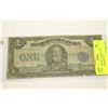 Image 1 : DOMINION OF CANADA 1923 1 DOLLAR BANKNOTE X2