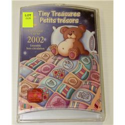 2002 UNCIRCULATED COIN SET