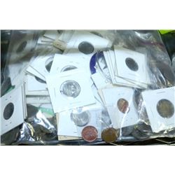 BAG OF ESTATE COLLECTIBLE COINS