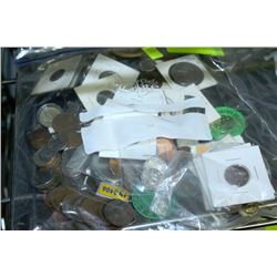 BAG OF ESTATE COLLECTIBLE COINS