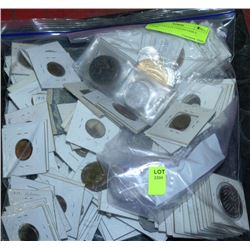 BAG OF ESTATE COLLECTABLE COINS